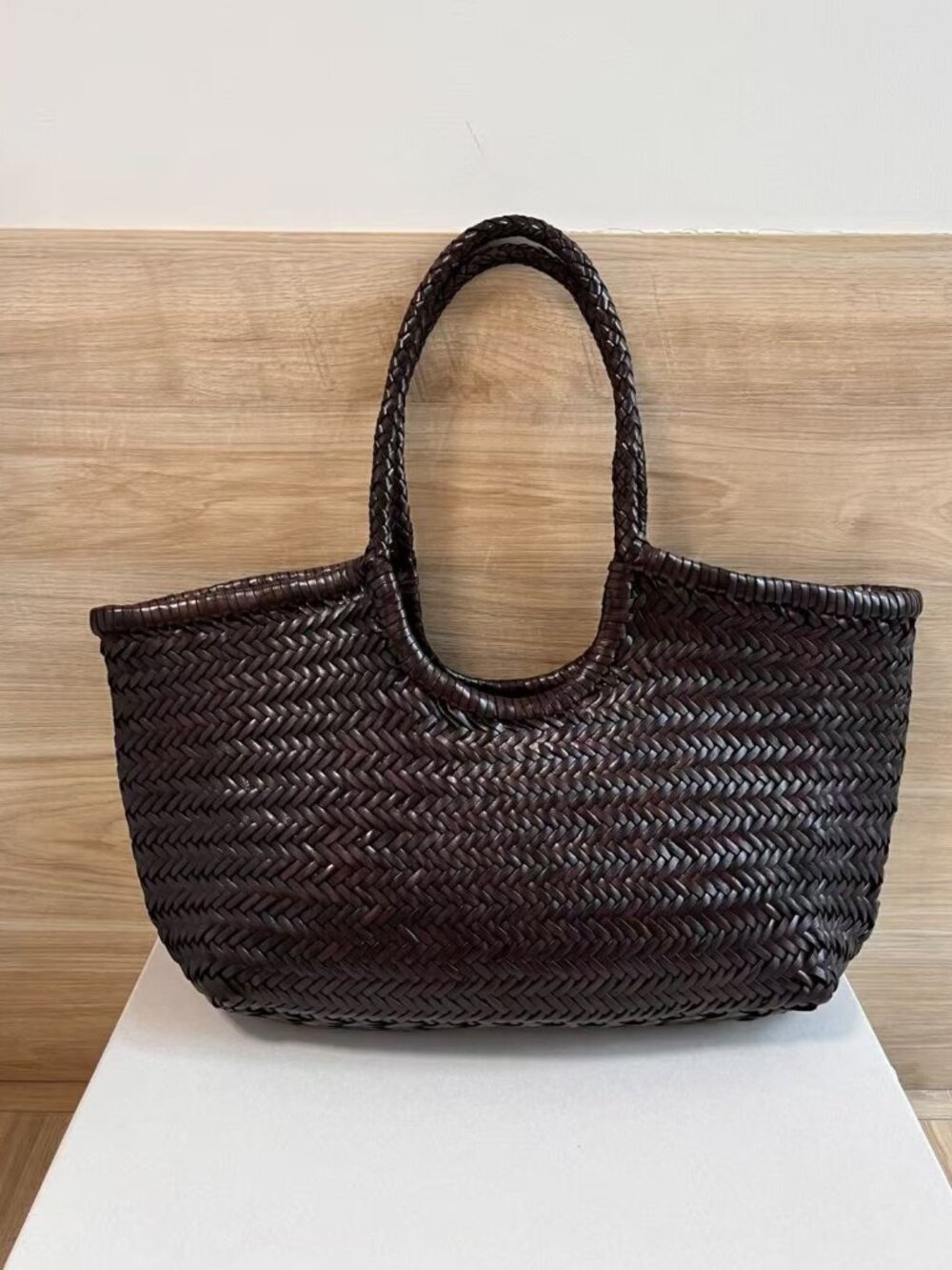 DRAGON DIFFUSION Dragon Diffusion Big Bag in dark brown leather - Picture 4 of 10